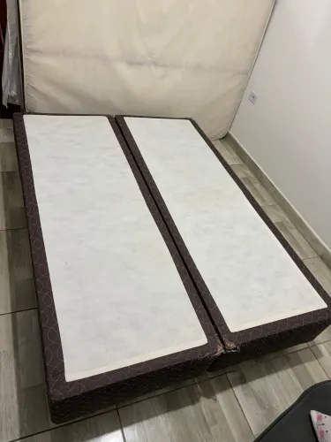 Cama + Colchão Box de casal marca Castor 