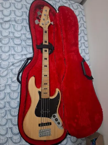 Contrabaixo tagima tjb5 swamp ash natural Com BAG SUPER LUXO