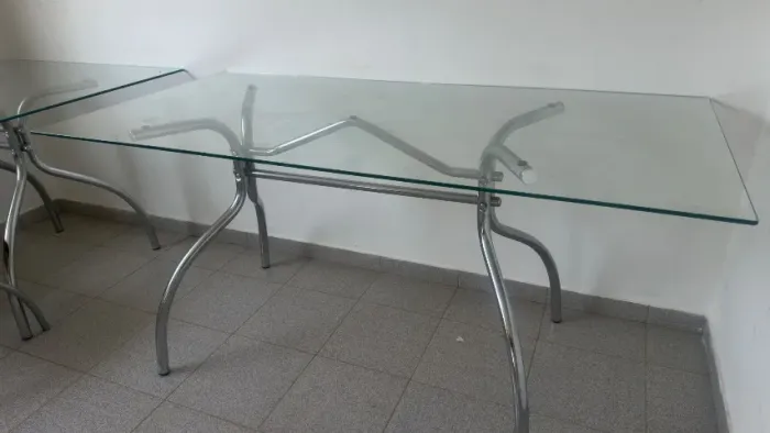 Mesa de vidro cozinha