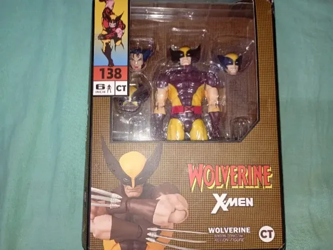 Não envio Wolverine mafex bootleg