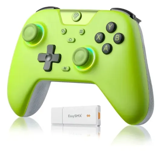 Controle Bluetooth Sem Fio Easysmx X05 Para Pc Android Verde