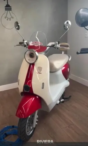 Scooter Elétrica - Retro - autotropelido Riviera Laf