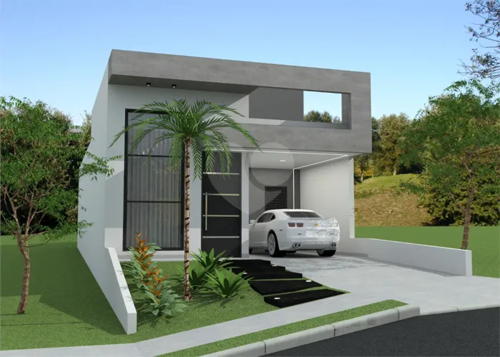 Casa à venda com 3 quartos, sendo 1 suíte, no condomínio Jardim Residencial Villagio Ipane