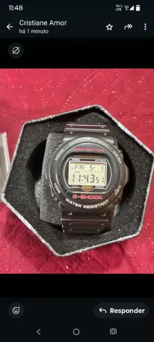 Vendo relógio Casio gshock