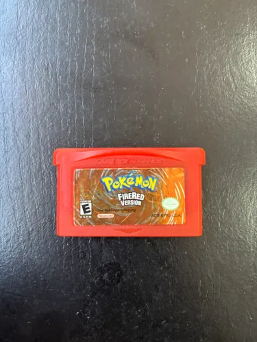 Cartucho Game Boy Advance Pokémon FireRed Version ORIGINAL