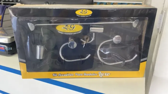 Kit acessórios para banheiro. Somos loja, LEIA A DESCRIÇÃO!!