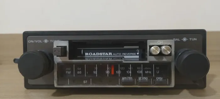 Toca fitas Roadstar