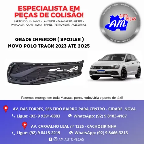 SPOILER INFERIOR DO PARACHOQUE POLO TRACK