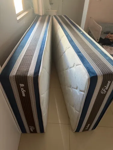 Cama Conjuntos Colchão BonSono + Box - apenas 4 Meses de Uso