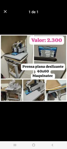 Prensa pra camisa 