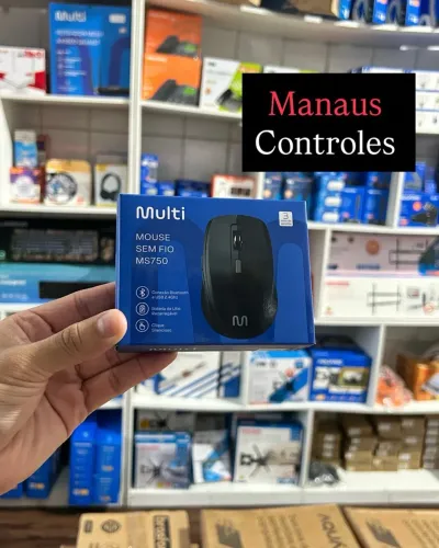 Mouse Recarregável Via Bluetooth Dpi 1600