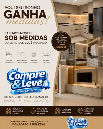 Moveis sobre medidas, visita grátis