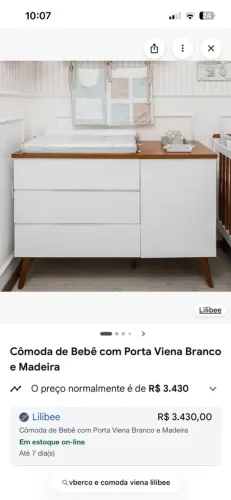 Cômoda Lilibee branca