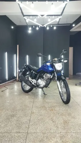 Vendo Cg start 2023 azul .