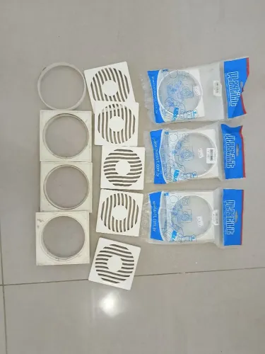 PVC para ralo/caixa sifonada, maioritariamente da marca Plastilit
