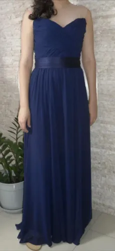 Vestido longo de festa 