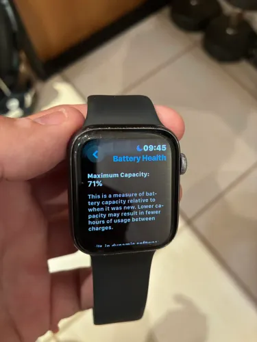 Apple Watch Series 5 44mm Preto com GPS