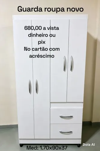 Guarda roupa novo