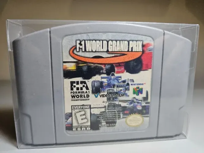 Jogo F1 World Grand Prix | Nintendo 64 | Americano Original Testado | Proteção Acrílica