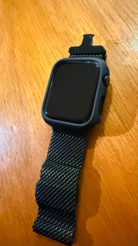 Apple Watch Series 8 45mm GPS + Cellular - Bateria 100% - Garantia Apple até 2027