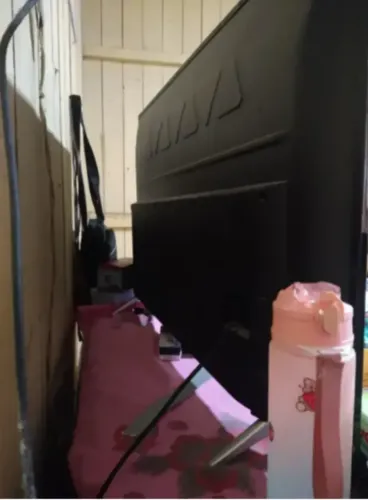 Tv 43 polegadas, TCL, 4k, com Android e comando de voz. 