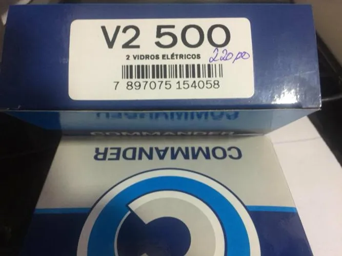Levantamento de vidros commander novo na embalagem parcelo no cartão