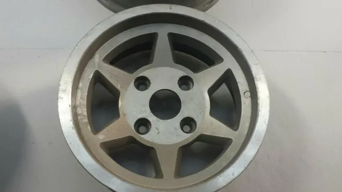 Roda aro 14 VW fusca Porsche Prata jogo 4X130 jogo