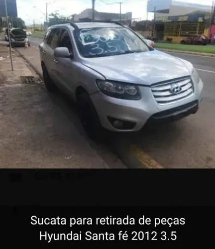 Sucata Santa fé 3.5 4x4 2012 para retirada de peças
