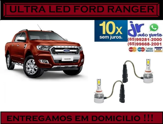 Lampada Ultra LED (Milha) Ford Ranger 6000K 12V 24V
