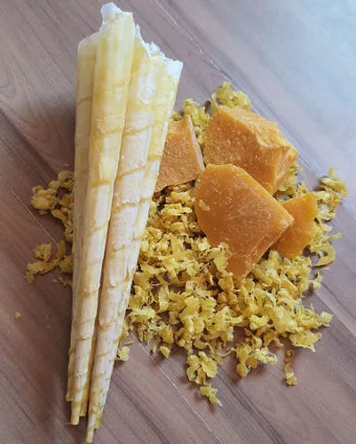 Cone Hindu/Chinês 100% Cera de Abelha e Própolis