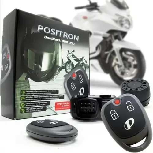 Alarme De Moto Sensor Presença Positron G8 Pro 350 Universal