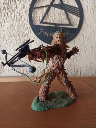CHEWBACCA STAR WARS UNLEASHED. 2004 RARIDADE HASBRO 