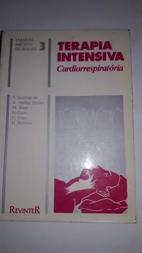 Manual Médico de Bolso 3-Terapia Intensiva Cardiorespiratória-F. Guzman e Outros -seminovo