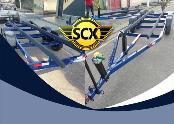 SCX modelos variados Personalizados reboques p/ Lancha e JetSky