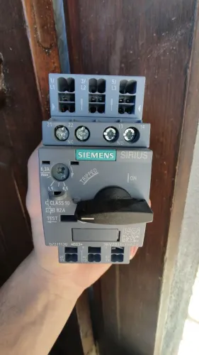 Disjuntor motor Siemens