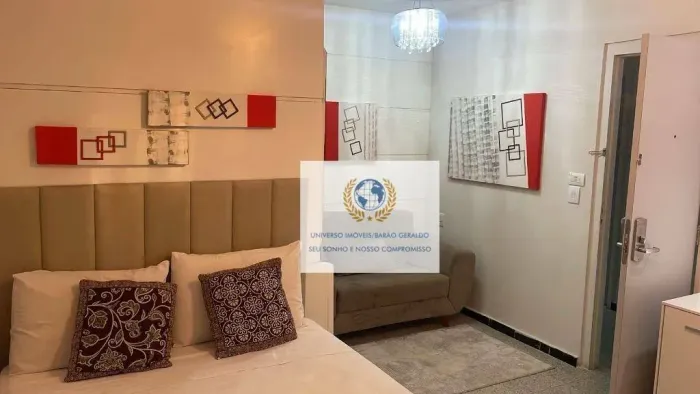 Apartamento com 1 dormitório para alugar, 40 m² por R$ 3.950,00/mês - Alphaville - Campina