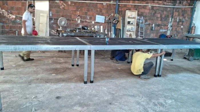 Plataforma de Palco Modular para Eventos