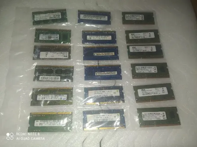 Memoria ddr3 1gb 10600/1333/12800/1600 para Notebooks