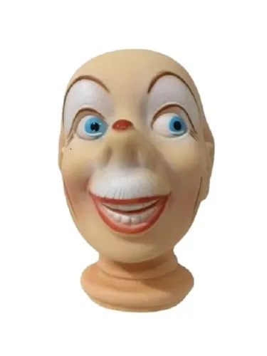 Cabeça De Palhaço De Vinil Com Apito Anos 60 B. Art Vintage