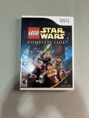 Star Wars the Complete Saga Wii - Mídia Fisica