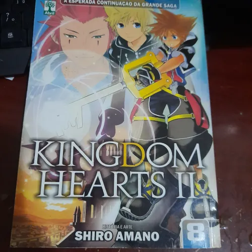 Kingdom Hearts II - Vol. 8 - Mangá em Português