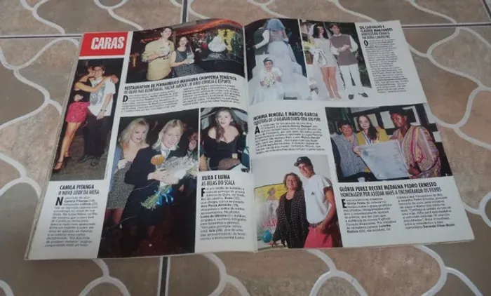 Caras Reportagens Mary E Álvaro Garnero Entre Tantas Outras. Revista Para Colecionadores.