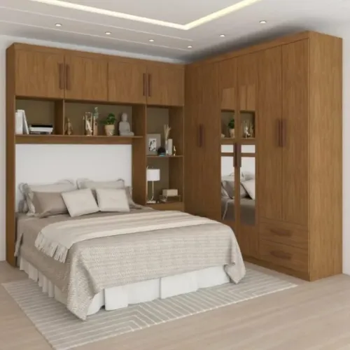 Modulado 4 Portas + Guarda-Roupa 6 Portas Hércules - CARIOCA MÓVEIS