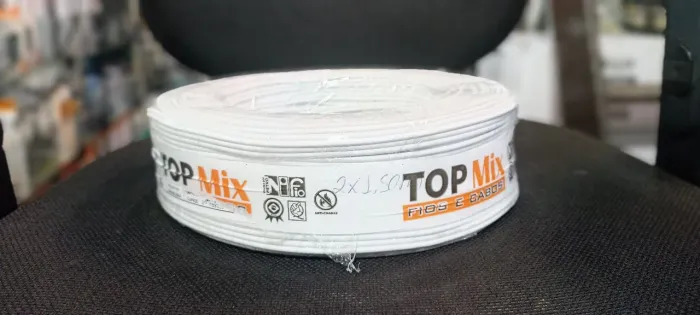 Fio top flex 2x 1,50 (Distribuidora JK Eletrônicos, Honestidade e Qualidade)