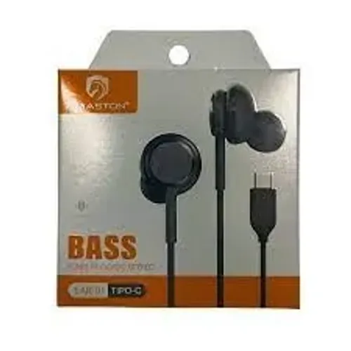 Fone de Ouvido com Fio Tipo-C Intra-Auricular Ear-01 Agold