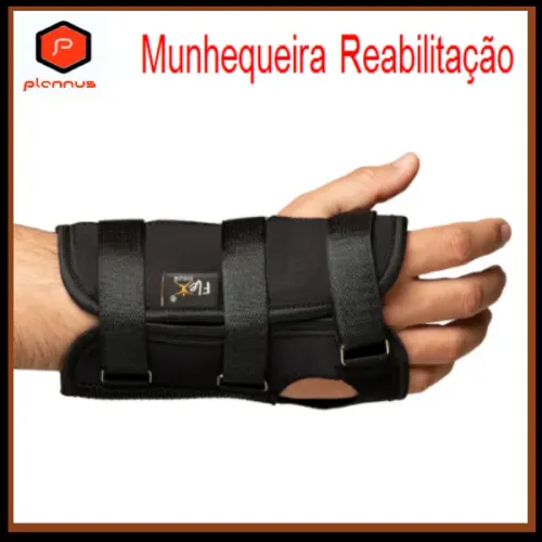 Munhequeita Estabilizadora com Tala Bilateral Ajustável - z520