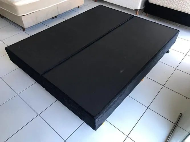 Base box bipartida Queen, nova.(Entrego).