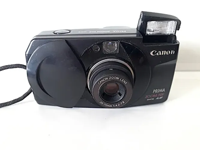Câmera  Analógica  Canon Prima  Zoom 70F Date AiAf