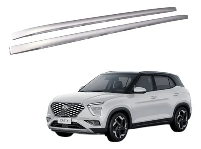 Rack Teto Bagageiro Longarina Creta 2022 A 2025