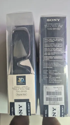 Óculos 3D, Sony, mod. Tdg-br100